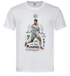 Мужская футболка Cristiano Ronaldo Белый фото
