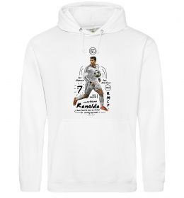 Женская толстовка (худи) Cristiano Ronaldo