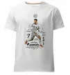 Мужская премиум футболка Cristiano Ronaldo Белый Мужская премиум футболка Cristiano Ronaldo Белый фото