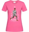 Женская футболка Cristiano Ronaldo Ярко-розовый Женская футболка Cristiano Ronaldo Ярко-розовый фото