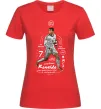 Женская футболка Cristiano Ronaldo Красный Женская футболка Cristiano Ronaldo Красный фото