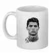 Чашка керамічна Молодий Ronaldo Білий фото