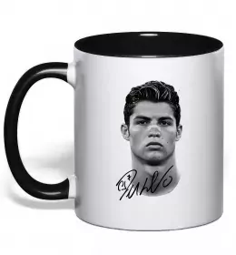 Чашка с цветной ручкой