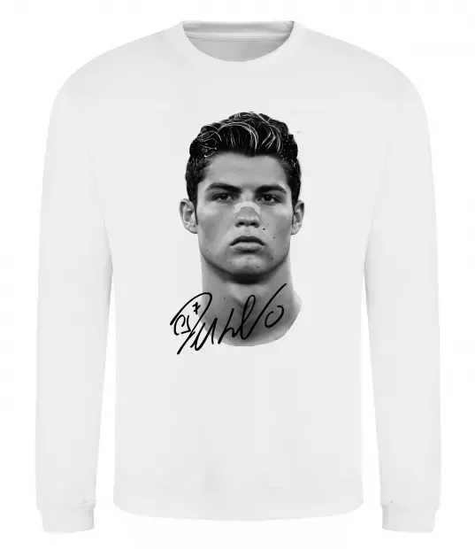 Свитшот Молодий Ronaldo Белый фото