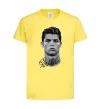 Дитяча футболка Молодий Ronaldo Лимонний фото