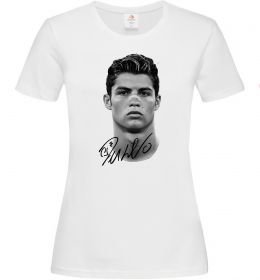 Женская футболка Молодий Ronaldo Женская футболка Молодий Ronaldo