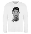 Світшот Молодий Ronaldo Білий фото