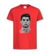 Дитяча футболка Молодий Ronaldo Червоний фото