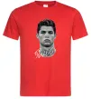 Мужская футболка Молодий Ronaldo Красный фото