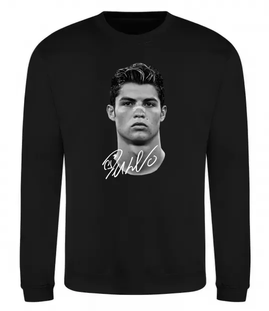 Свитшот Молодий Ronaldo Черный фото