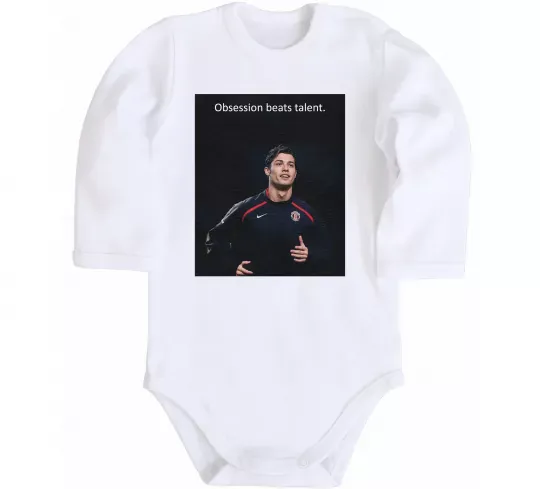 Детский боди Ronaldo Белый фото