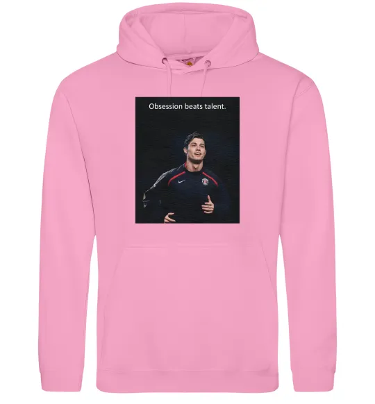 Мужская толстовка (худи) Ronaldo Розовый фото