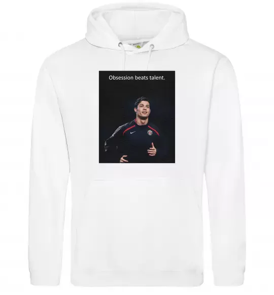Жіноча толстовка (худі) Ronaldo Білий фото