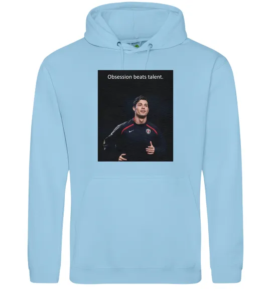 Женская толстовка (худи) Ronaldo Голубой фото