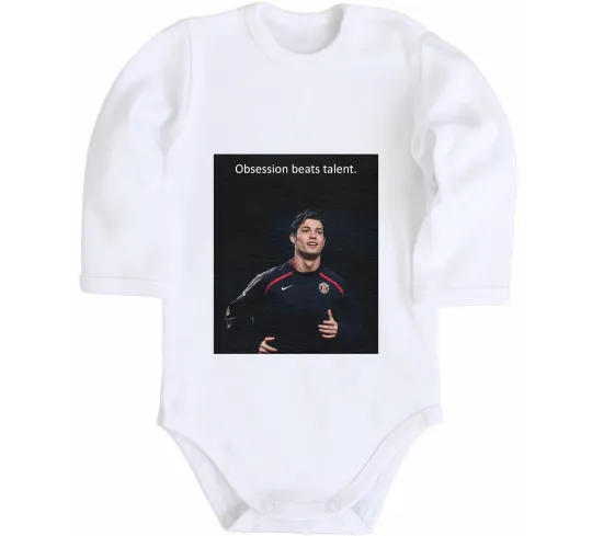 Дитячий бодік Ronaldo Білий фото