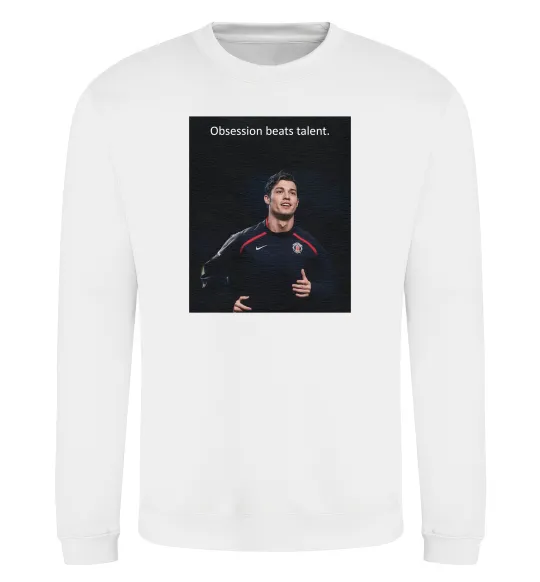 Свитшот Ronaldo Белый фото