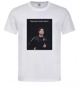 Мужская футболка Cristiano Ronaldo Белый фото
