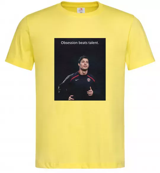 Мужская футболка Ronaldo Лимонный фото