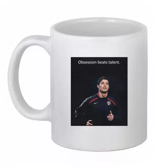 Чашка керамічна Ronaldo Білий фото