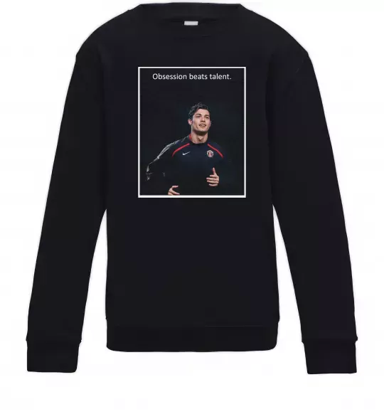 Детский Свитшот Ronaldo Черный фото