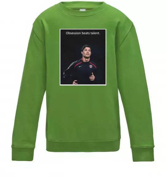 Детский Свитшот Ronaldo Лаймовый фото