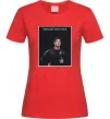 Женская футболка Ronaldo Красный фото