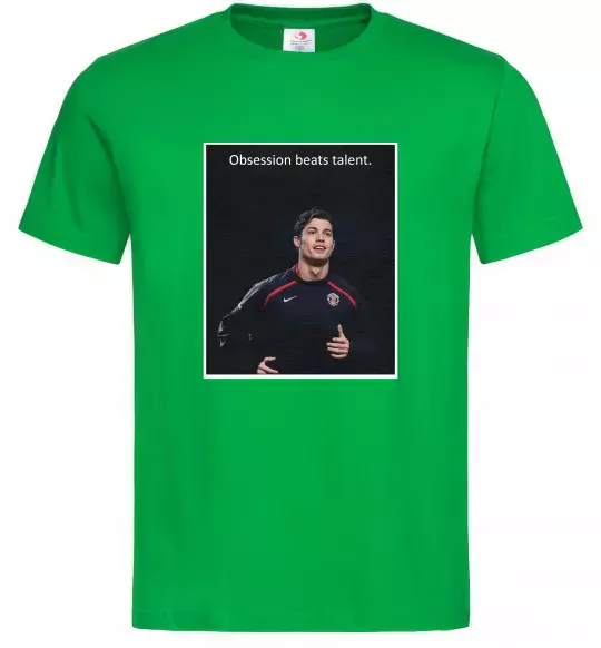 Мужская футболка Ronaldo Зеленый фото