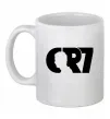 Чашка керамічна CR7 Білий фото
