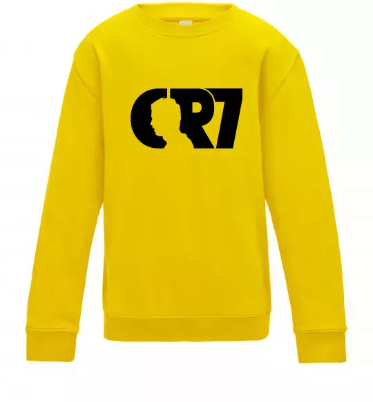Детский Свитшот CR7 Солнечно желтый фото