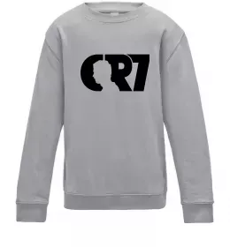 Детский Свитшот Cristiano Ronaldo Серый меланж фото Детский Свитшот Cristiano Ronaldo Серый меланж фото