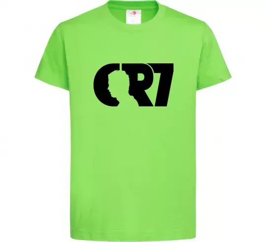 Дитяча футболка CR7 Лаймовий фото