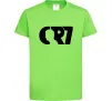 Дитяча футболка CR7 Лаймовий фото