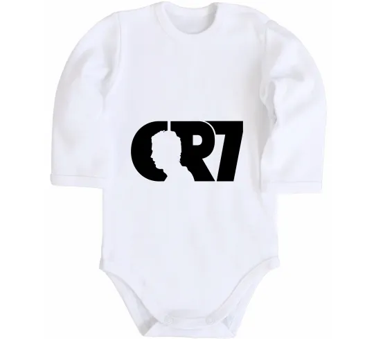Дитячий бодік CR7 Білий фото