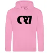 Женская толстовка (худи) CR7 Розовый фото