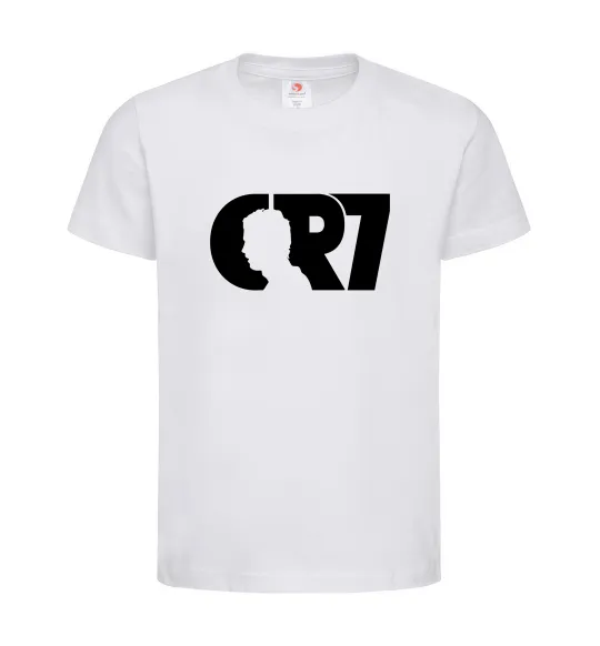 Детская футболка CR7 Белый фото