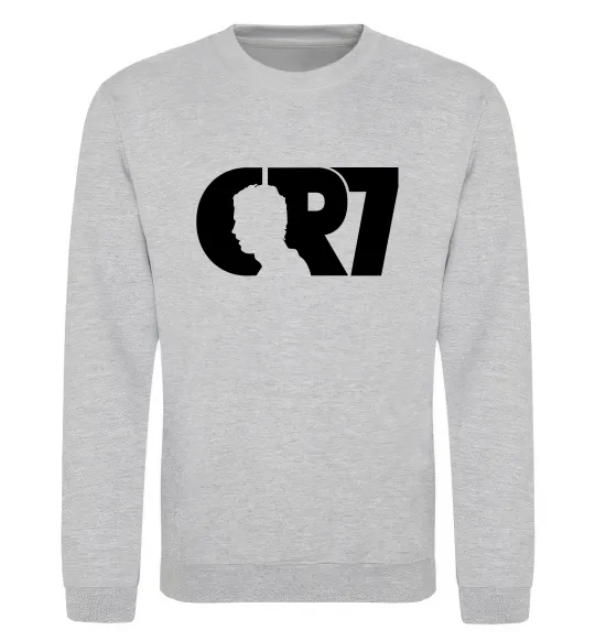 Світшот CR7 Сірий меланж фото