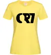 Женская футболка CR7 Лимонный фото