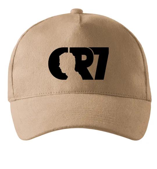 Кепка CR7 Пісочний фото