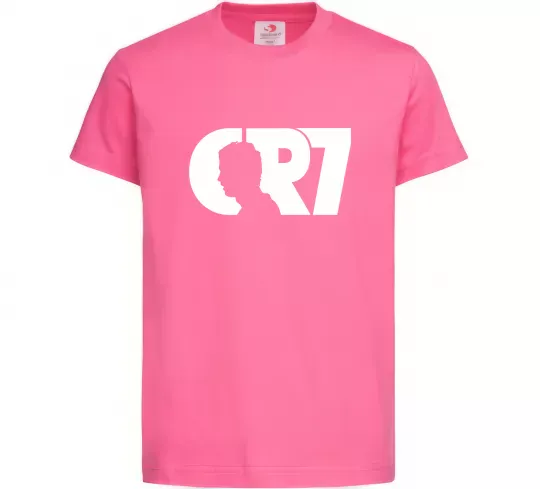 Дитяча футболка CR7 Яскраво-рожевий фото