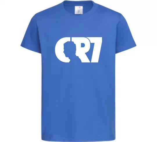 Дитяча футболка CR7 Яскраво-синій фото