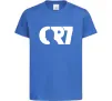 Дитяча футболка CR7 Яскраво-синій фото