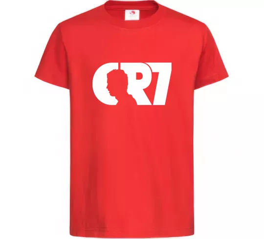 Дитяча футболка CR7 Червоний фото
