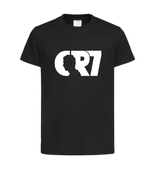 Детская футболка CR7 Черный фото