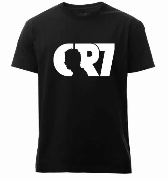 Мужская премиум футболка CR7 Черный фото