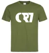 Чоловіча футболка CR7 Оливковий фото