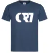 Чоловіча футболка CR7 Темно-синій фото