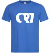 Чоловіча футболка CR7 Яскраво-синій фото