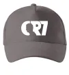 Кепка CR7 Сірий фото