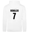 Жіноча толстовка (худі) Ronaldo 7 Білий Жіноча толстовка (худі) Ronaldo 7 Білий фото
