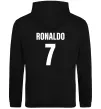 Жіноча толстовка (худі) Ronaldo 7 Чорний Жіноча толстовка (худі) Ronaldo 7 Чорний фото